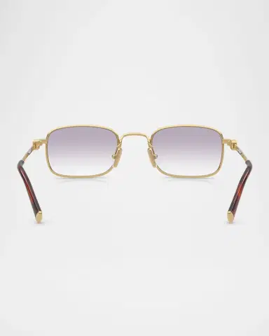 Miu Miu MUA53S Rectangular Metal Sunglasses | Thumbnail 4 Miu Miu MUA53S Rectangular Metal Sunglasses | Thumbnail 4