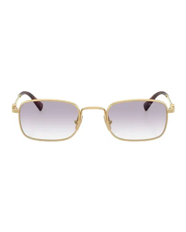 Miu Miu MUA53S Rectangular Metal Sunglasses