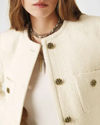 Ba&sh Meredith Bouclé Jacket | Thumbnail 7 Ba&sh Meredith Bouclé Jacket | Thumbnail 7