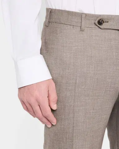 Canali Men's Melange Wool Dress Pants | Thumbnail 5 Canali Men's Melange Wool Dress Pants | Thumbnail 5