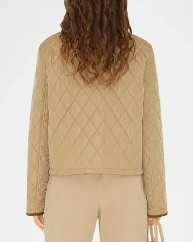 Burberry Corduroy-Collar Quilted Jacket | Thumbnail 3 Burberry Corduroy-Collar Quilted Jacket | Thumbnail 3
