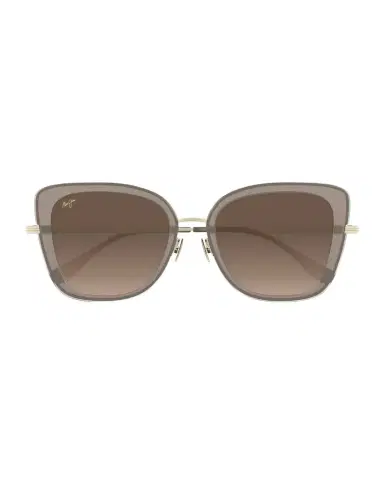 Maui Jim Men's Violet Lake Titanium and Acetate Cat-Eye Sunglasses | Thumbnail 1