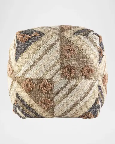 Surya Luanda Handwoven Pouf | Thumbnail 4 Surya Luanda Handwoven Pouf | Thumbnail 4