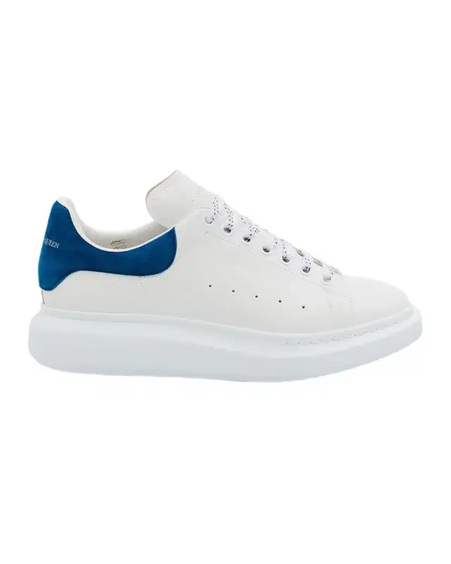 McQueen Men 's Leather & Suede Oversized Sneakers
