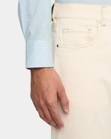 Canali Men's Denim Five-Pocket Pants | Thumbnail 4