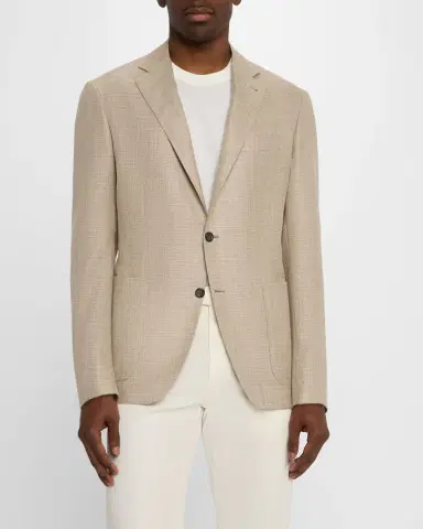 Canali Men's Hopsack Sport Coat | Thumbnail 3