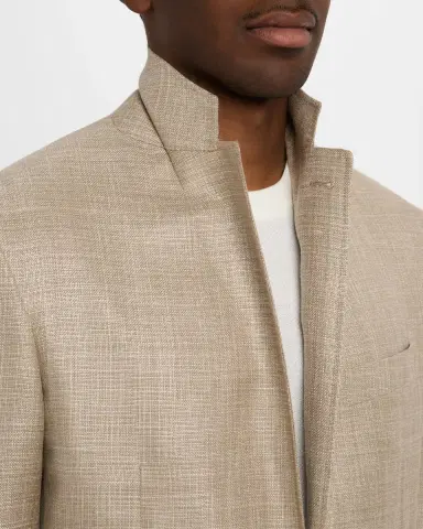 Canali Men's Hopsack Sport Coat | Thumbnail 7