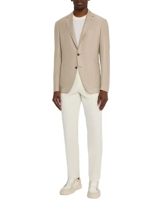Canali Men 's Hopsack Sport Coat