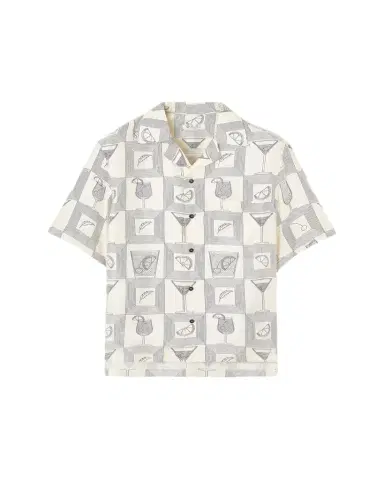 Loro Piana Men's Federico Twill Short-Sleeve Shirt | Thumbnail 1 Loro Piana Men's Federico Twill Short-Sleeve Shirt | Thumbnail 1