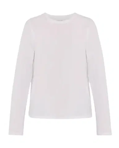 Eileen Fisher Long-Sleeve Organic Cotton Jersey Tee | Thumbnail 1 Eileen Fisher Long-Sleeve Organic Cotton Jersey Tee | Thumbnail 1