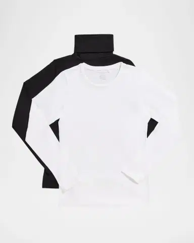Majestic Filatures Soft Touch Long-Sleeve Gift Pack, Set of 2 | Thumbnail 2