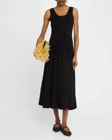 Merlette Olea Eyelet-Embroidered Cotton Midi Dress | Thumbnail 2 Merlette Olea Eyelet-Embroidered Cotton Midi Dress | Thumbnail 2