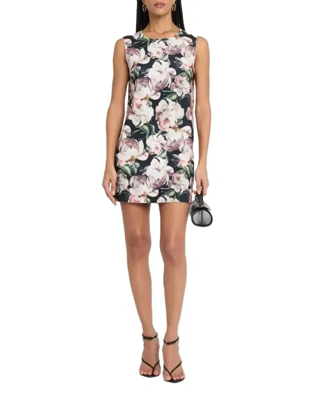 Peony Sleeveless Mini Dress