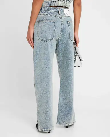 3.1 Phillip Lim Curved Side-Zip Jeans | Thumbnail 2 3.1 Phillip Lim Curved Side-Zip Jeans | Thumbnail 2