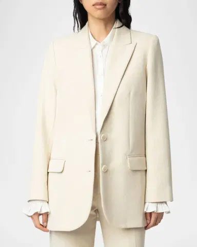 Zadig & Voltaire Viva Single-Breasted Blazer | Thumbnail 4