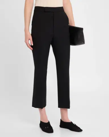 Maria McManus High-Rise Straight-Leg Crop Trousers | Thumbnail 4 Maria McManus High-Rise Straight-Leg Crop Trousers | Thumbnail 4