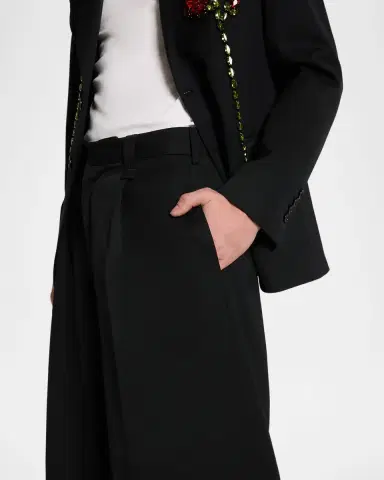 Simone Rocha Men 's Straight-Leg Trousers | Thumbnail 5