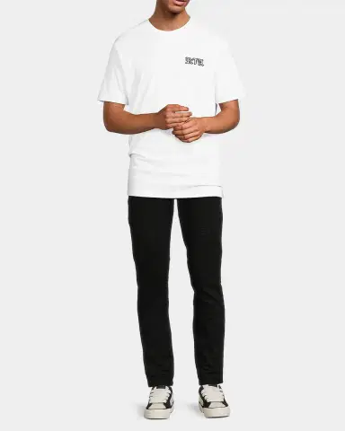 RTA Men's Bryant Embroidered Logo Skinny Jeans | Thumbnail 2 RTA Men's Bryant Embroidered Logo Skinny Jeans | Thumbnail 2
