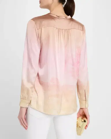 Pierre-Louis Mascia Ombre Landscape-Print Top | Thumbnail 3 Pierre-Louis Mascia Ombre Landscape-Print Top | Thumbnail 3