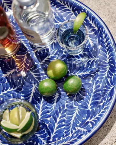 Jan Barboglio Palma Azul Platter | Thumbnail 2 Jan Barboglio Palma Azul Platter | Thumbnail 2