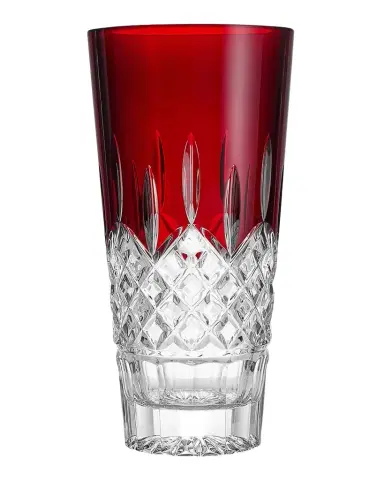 Waterford Crystal Lismore Red Vase, 10" | Thumbnail 1 Waterford Crystal Lismore Red Vase, 10" | Thumbnail 1