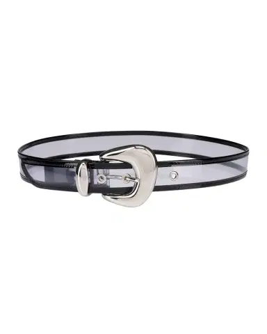Christian Louboutin Bubble Belt in Clear PVC and Patent Leather | Thumbnail 1