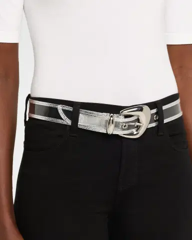 Christian Louboutin Bubble Belt in Clear PVC and Laminated Leather | Thumbnail 2