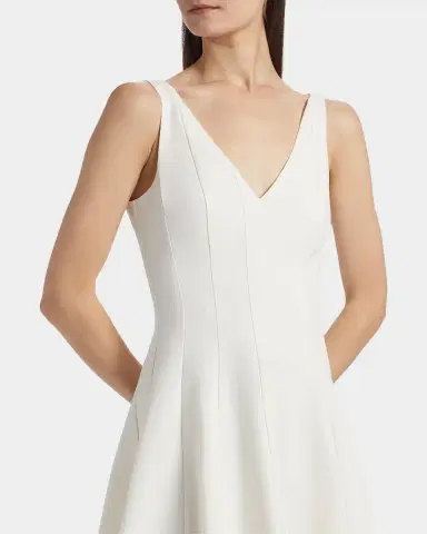 STAUD Marieta Grosgrain Midi Dress | Thumbnail 4
