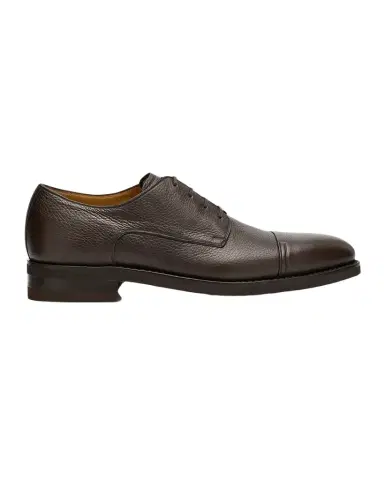 Bally Men's Scrivas Leather Cap-Toe Derby Shoes | Thumbnail 1