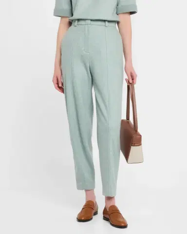Loro Piana Dan Tapered Cashmere Trousers | Thumbnail 4