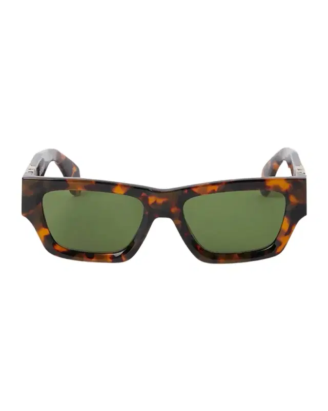 Men's Magnolia Acetate and Metal Rectangle Sunglasses