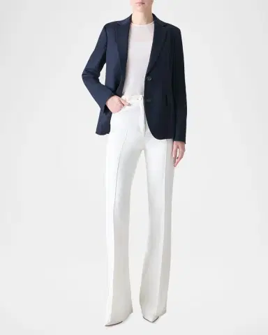 Akris Single-Breasted Cashmere Jacket | Thumbnail 4