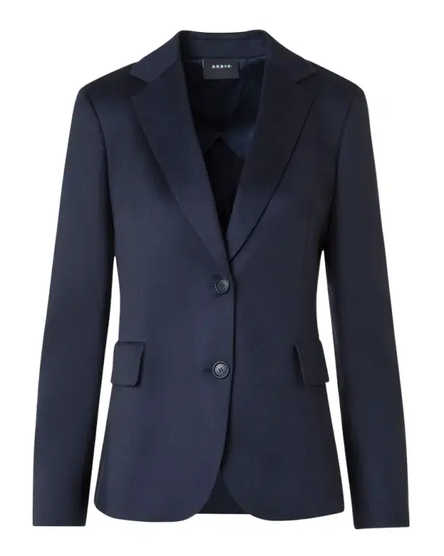 Single-Breasted Cashmere Jacket