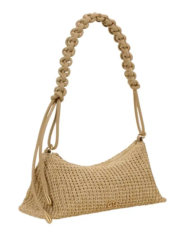 Cult Gaia Osa Braided Zip Shoulder Bag