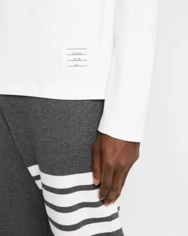 Thom Browne Men's 4-Bar Jersey T-Shirt | Thumbnail 5