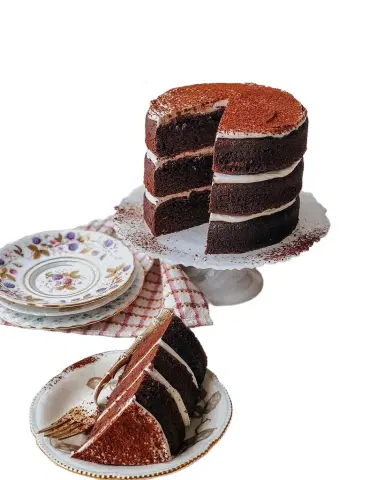 Sweet Laurel Vegan & Keto Chocolate Layer Cake, Serves 8 | Thumbnail 1 Sweet Laurel Vegan & Keto Chocolate Layer Cake, Serves 8 | Thumbnail 1