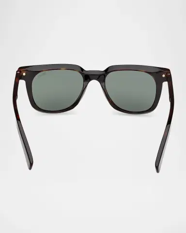 Zegna Men's Square Acetate Sunglasses | Thumbnail 5