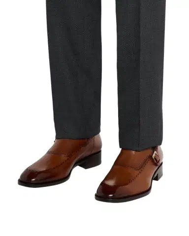 Christian Louboutin Men's Sartosea Brogue Patina Leather Chelsea Boots | Thumbnail 1 Christian Louboutin Men's Sartosea Brogue Patina Leather Chelsea Boots | Thumbnail 1