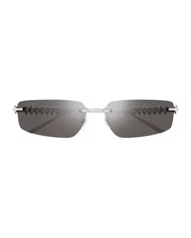 Cartier Rimless Metal Rectangle Sunglasses | Thumbnail 1 Cartier Rimless Metal Rectangle Sunglasses | Thumbnail 1