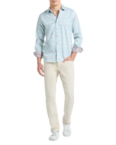 Robert Graham Men's Mariage Cotton-Stretch Sport Shirt | Thumbnail 1