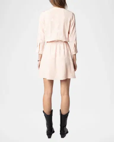 Zadig & Voltaire Rucas Flash Heart Mini Dress | Thumbnail 3 Zadig & Voltaire Rucas Flash Heart Mini Dress | Thumbnail 3