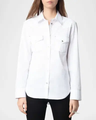 Zadig & Voltaire Thelma Western Shirt | Thumbnail 2