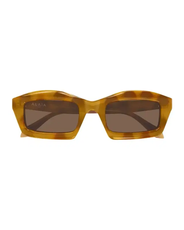ALAIA Rectangle Acetate Sunglasses