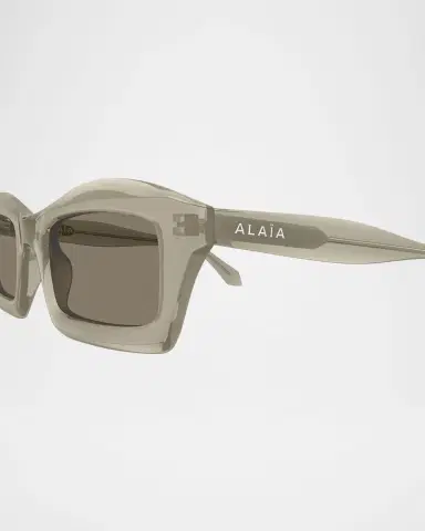 Alaïa Rectangle Acetate Sunglasses | Thumbnail 2 Alaïa Rectangle Acetate Sunglasses | Thumbnail 2