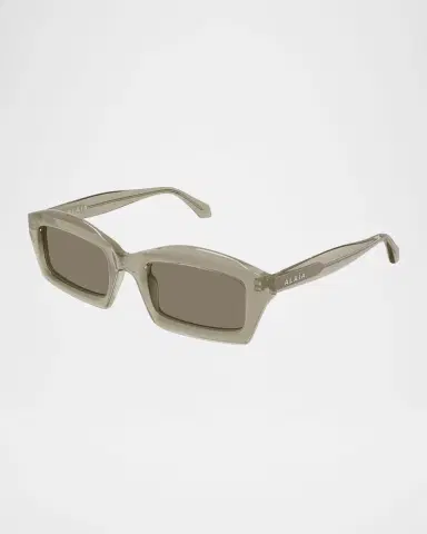 Alaïa Rectangle Acetate Sunglasses | Thumbnail 3 Alaïa Rectangle Acetate Sunglasses | Thumbnail 3