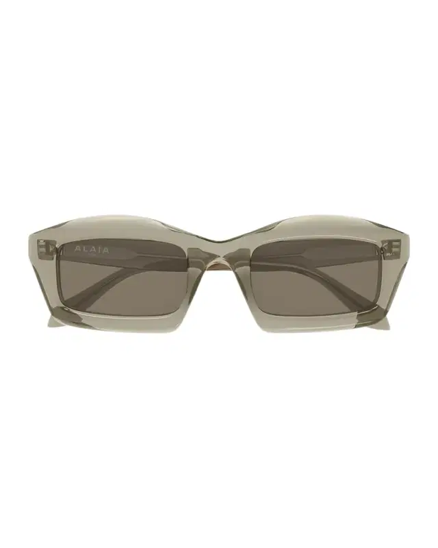 ALAÏA Rectangle Acetate Sunglasses