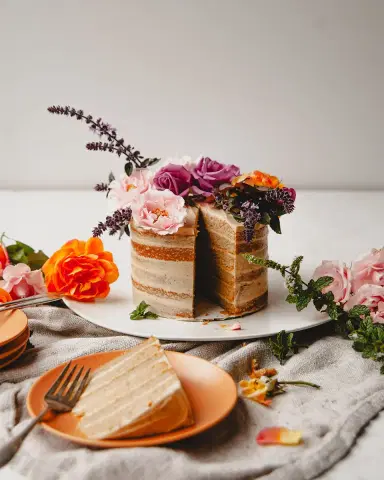 Sweet Laurel Vanilla Maple Layer Cake, Serves 8 | Thumbnail 2