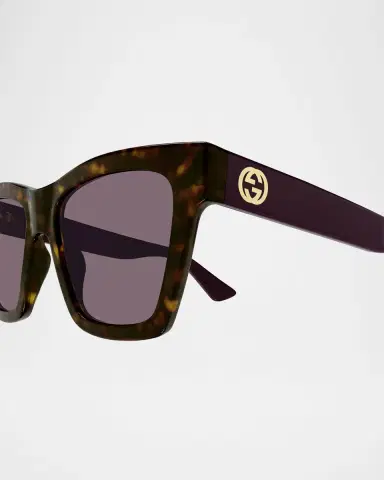 Gucci Cat-Eye Gradient Plastic Sunglasses | Thumbnail 3 Gucci Cat-Eye Gradient Plastic Sunglasses | Thumbnail 3