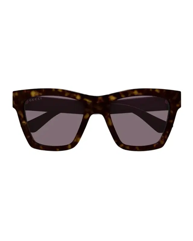 Cat-Eye Gradient Plastic Sunglasses