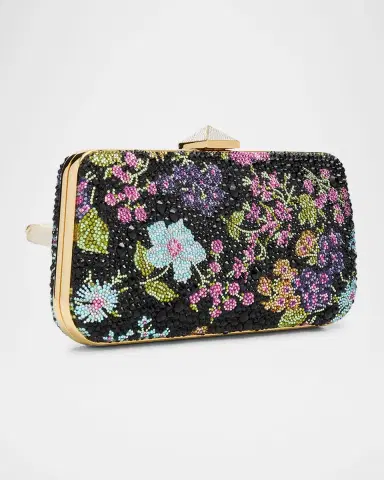 Valentino Garavani Carry Secrets Flower Embellished Minaudiere | Thumbnail 3